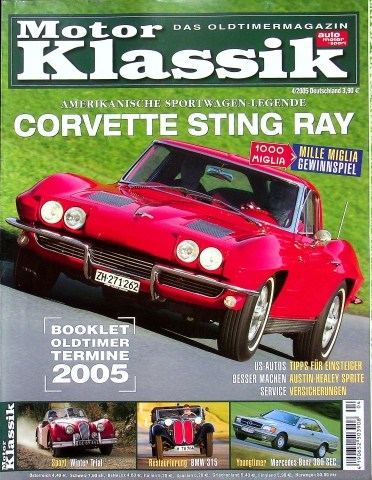 Deckblatt Motor Klassik (04/2005)